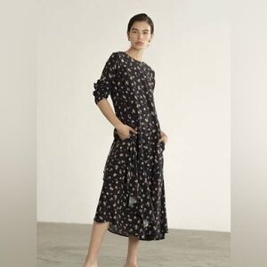 Maria Stanley Willa Dress, Botanical print, size XS NWT